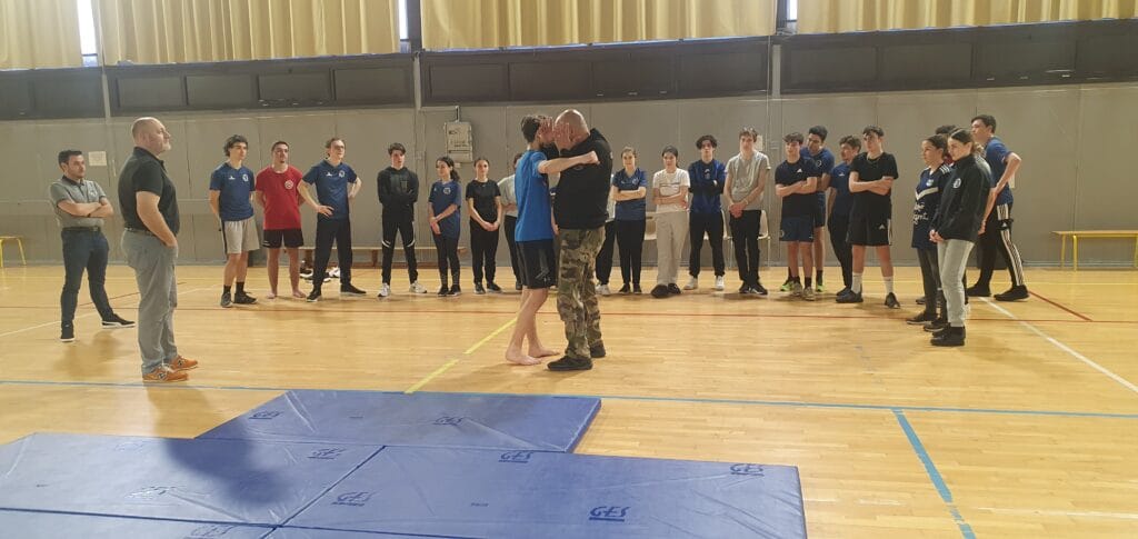 Journée sportive et de formation à l'EPIDE de Bordeaux, photo 4