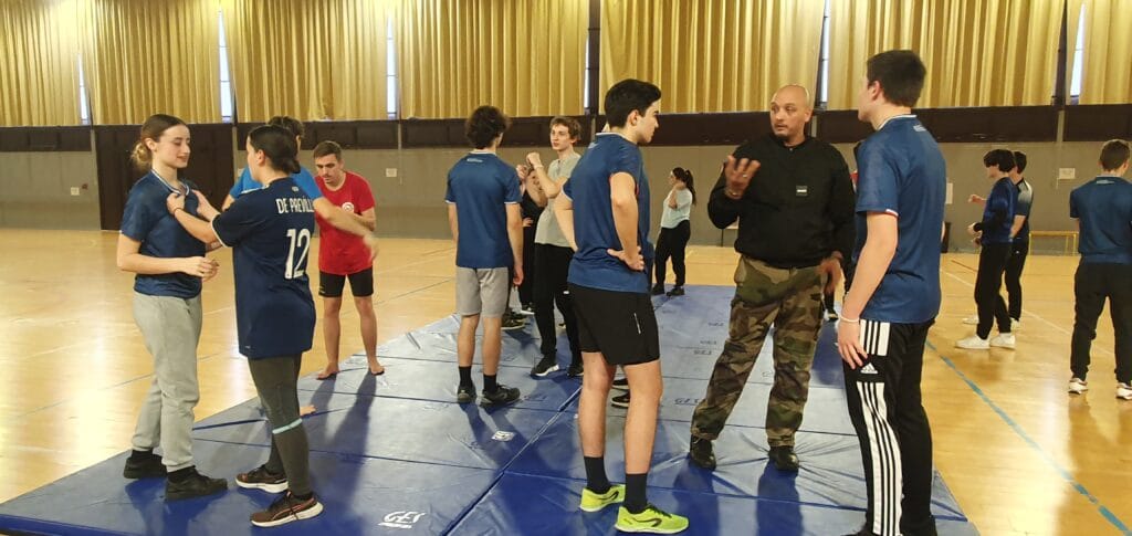 Journée sportive et de formation à l'EPIDE de Bordeaux, photo 11