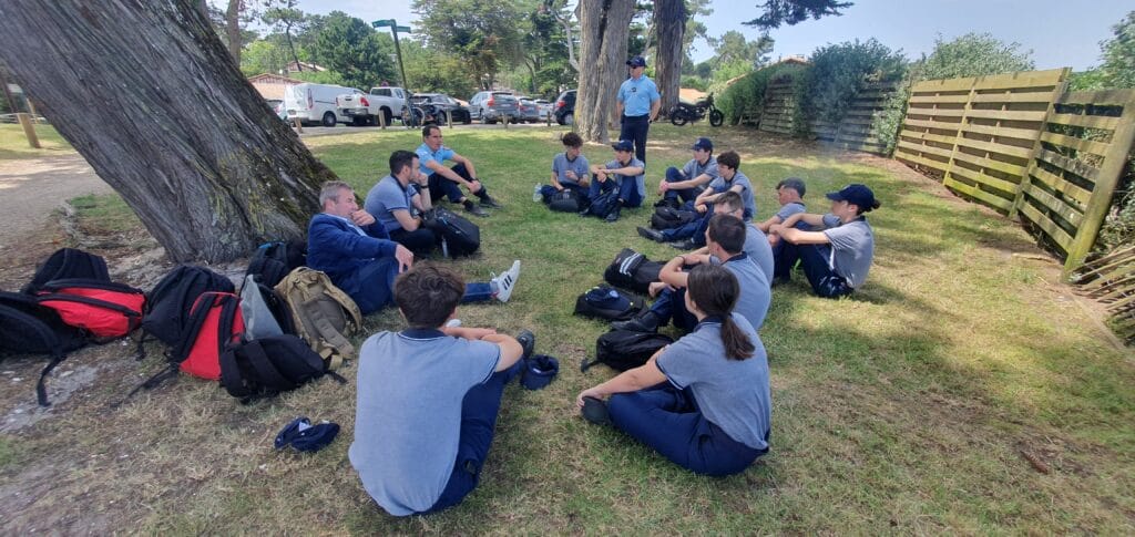 Immersion des Cadets avec la Brigade de Gendarmerie d'Arcachon, photo 3