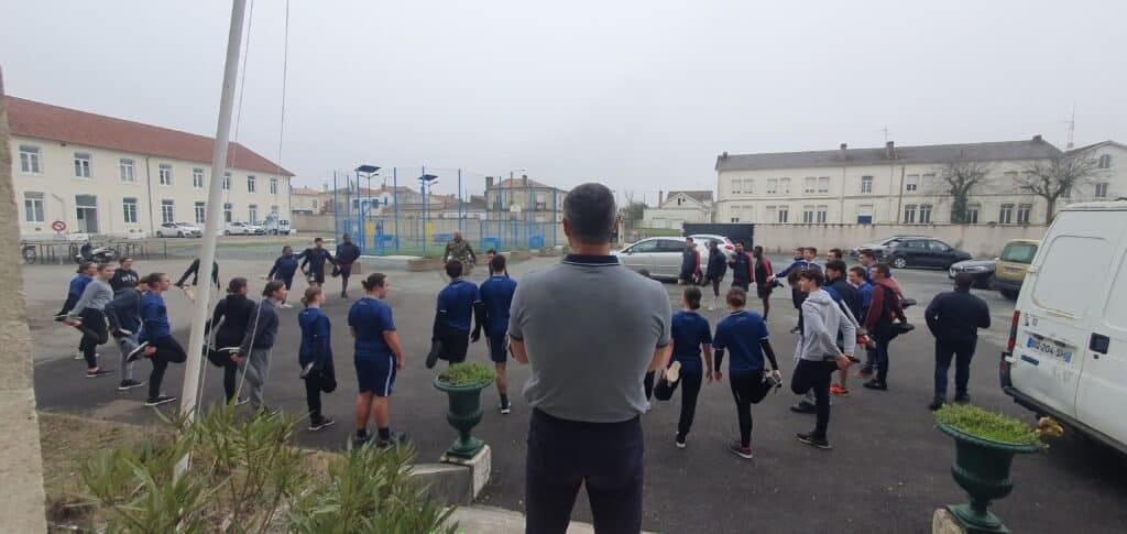 Journée sportive à l'EPIDE et au gymnase Léo Lagrange, photo 8
