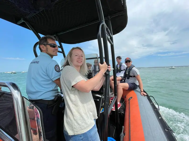 Immersion des Cadets à la Brigade de Surveillance du Littoral (BSL), Lège-Cap-Ferret