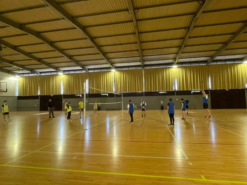 Journée sportive au gymnase Léo Lagrange, Talence