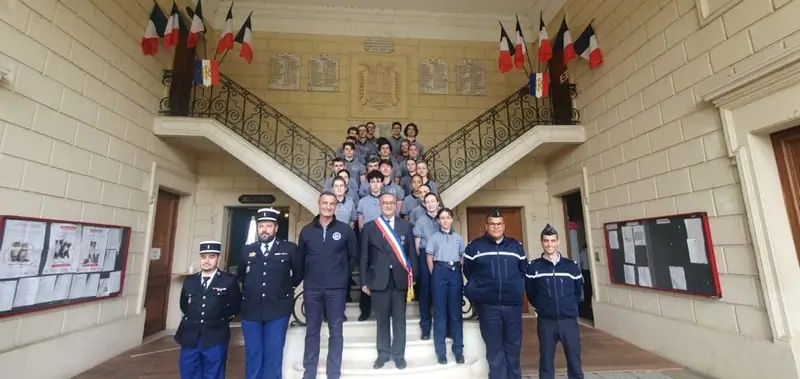 Cérémonie commémorative de la capitulation du 8 mai 1945, Castillon-la-Bataille