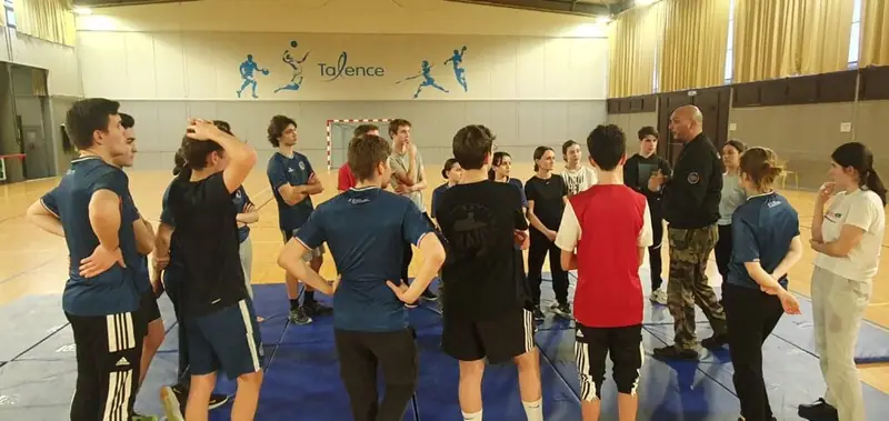 Journée sportive et de formation à l'EPIDE de Bordeaux, Bordeaux