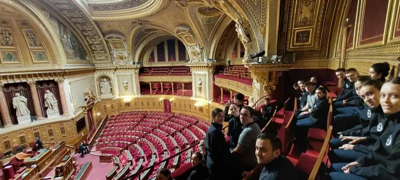 Découverte des institutions : visite du Sénat et de l'Assemblée Nationale, Paris