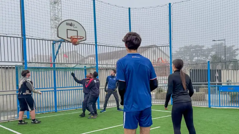 Journée sportive à l'EPIDE et à la BA 106, Bordeaux et Mérignac