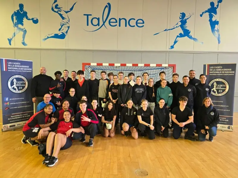 Journée sportive au gymnase Léo Lagrange, Talence