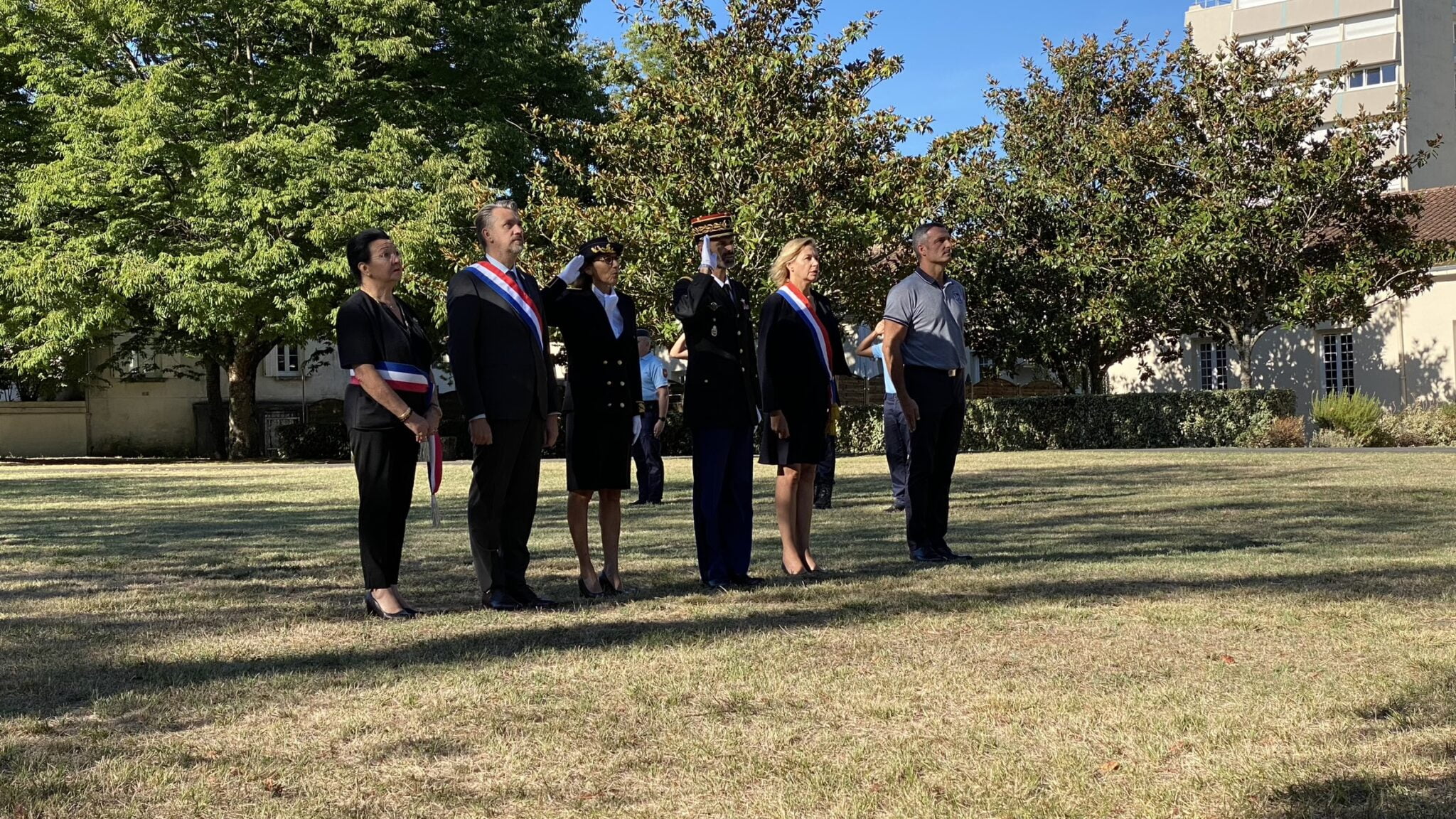 Cérémonie d'installation Caserne Battesti Les Cadets de la Gendarmerie Nationale de Gironde
